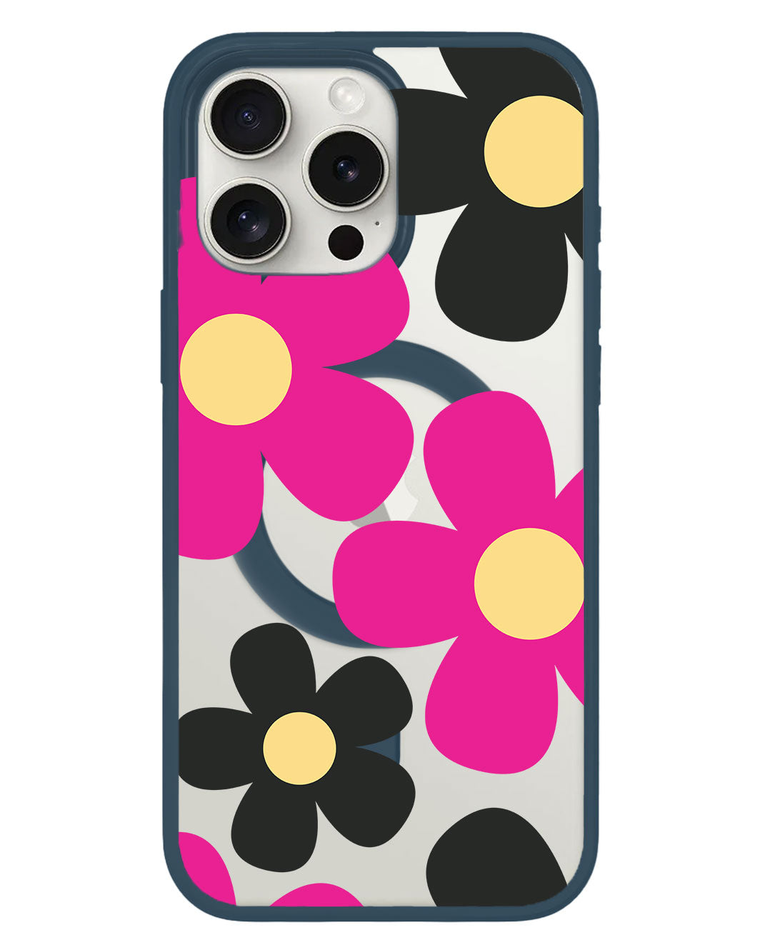 iPhone Rearguard Hybrid - Daisy Hot Pink