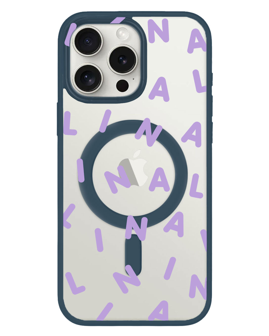 iPhone Rearguard Hybrid - CUSTOM Monogram 2.0 Lilac