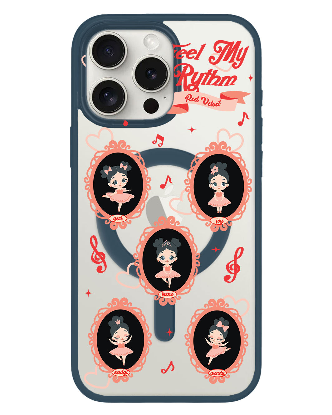 iPhone Rearguard Hybrid - Red Velvet Feel My Rhythm