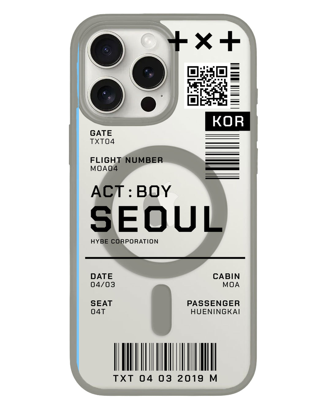 iPhone Rearguard Hybrid - TXT Act Boy Ticket