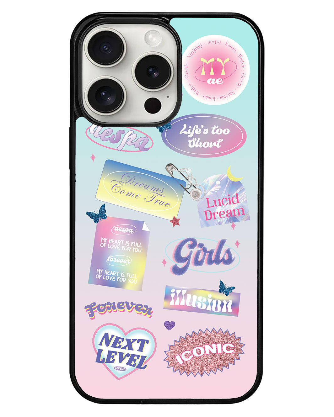 iPhone Avant-Gloss Grip Case - Aespa Girls Pack