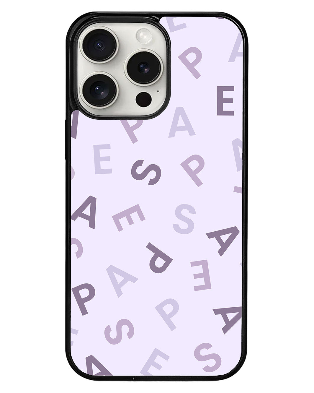 iPhone Avant-Gloss Grip Case - Aespa Monogram