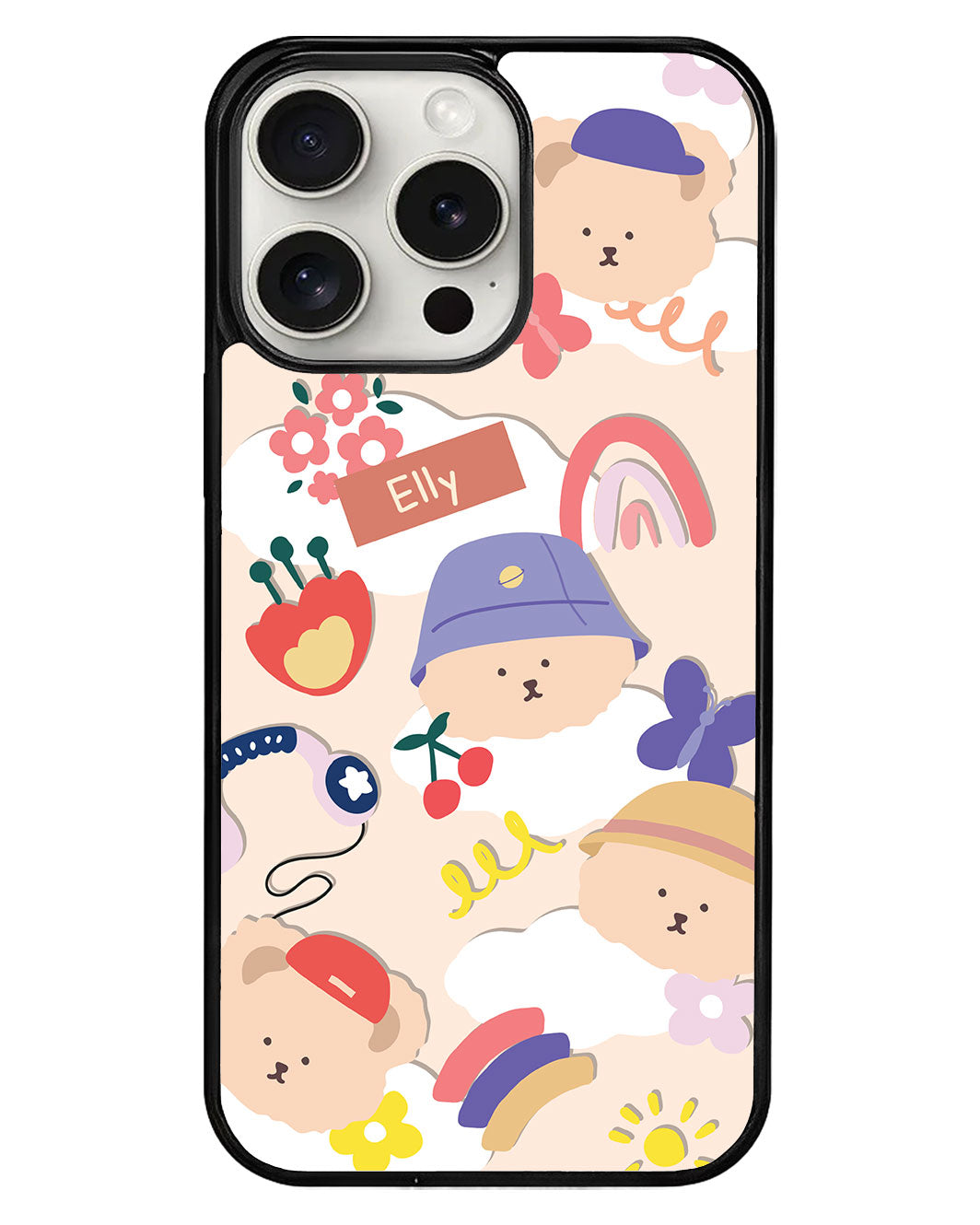 iPhone Avant-Gloss Grip Case - Bear in Style