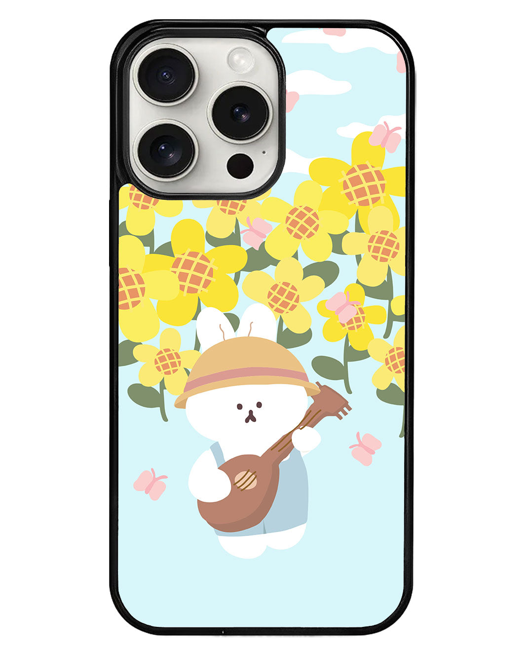 iPhone Avant-Gloss Grip Case - Bunny Ukulele