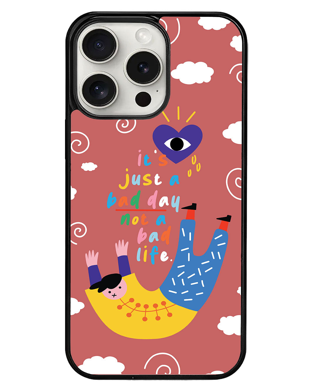 iPhone Avant-Gloss Grip Case - Bad Day