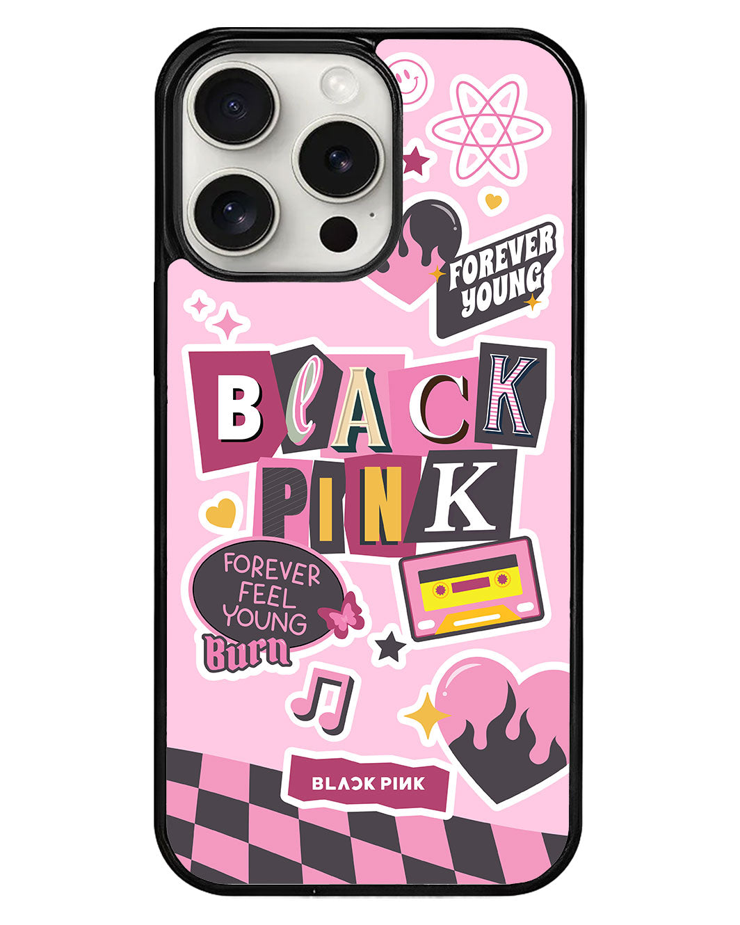 iPhone Avant-Gloss Grip Case - Blackpink Forever Young