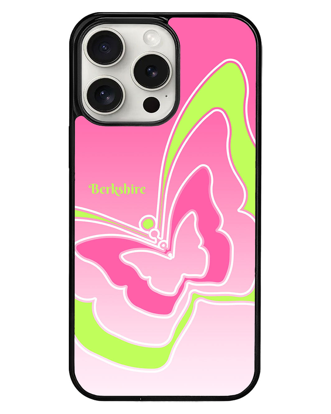 iPhone Avant-Gloss Grip Case - Butterfly Mirror 3.0