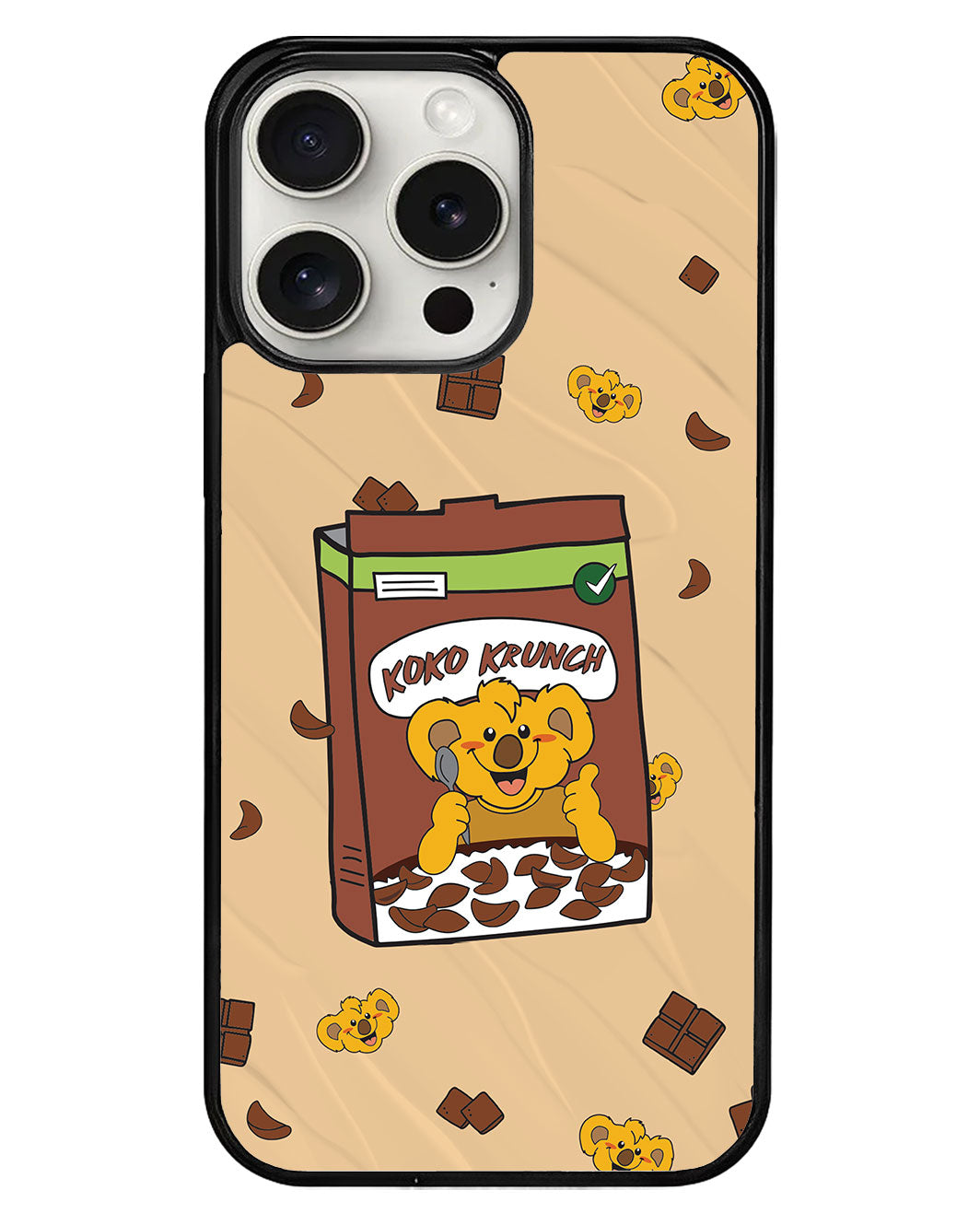 iPhone Avant-Gloss Grip Case - Choco Cereal