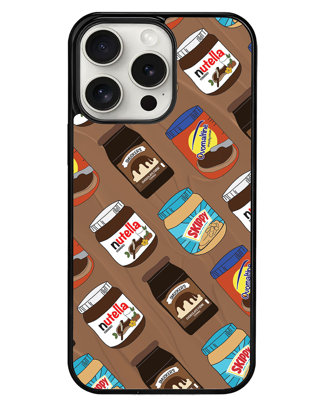 iPhone Avant-Gloss Grip Case - Choco Spread