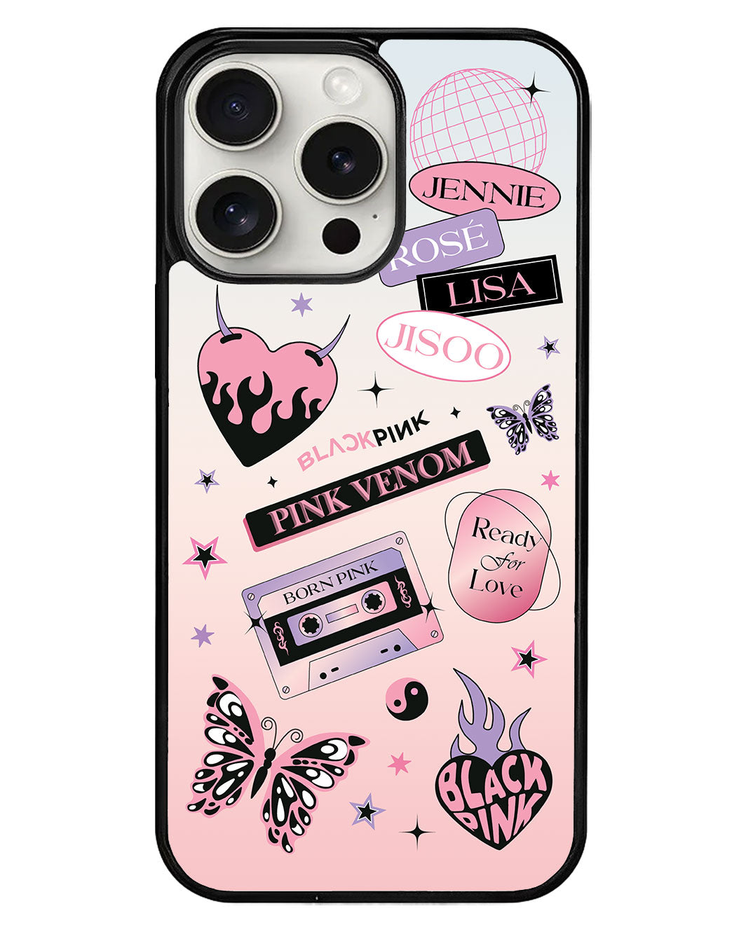 iPhone Avant-Gloss Grip Case - Blackpink Born Pink
