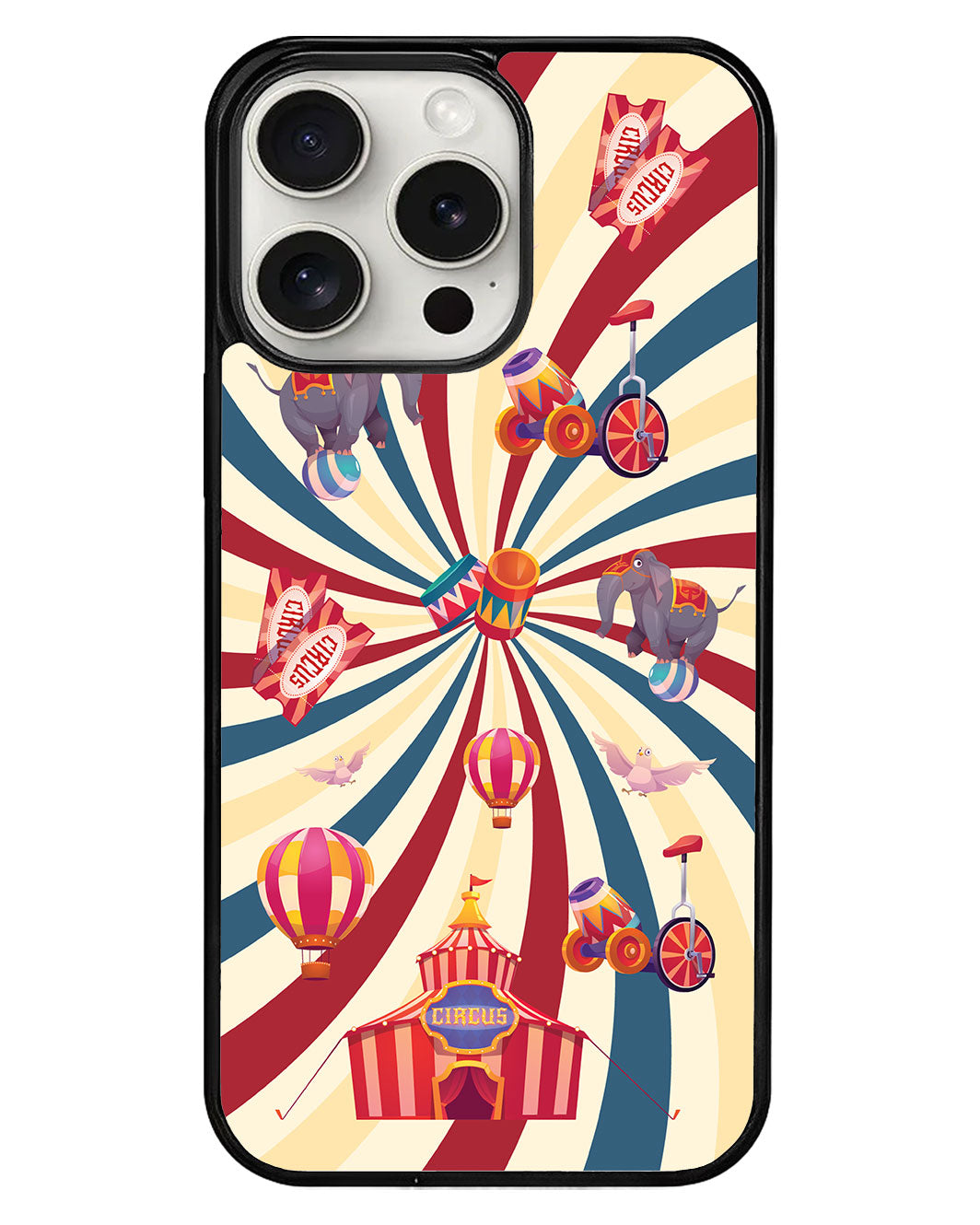 iPhone Avant-Gloss Grip Case - Circus