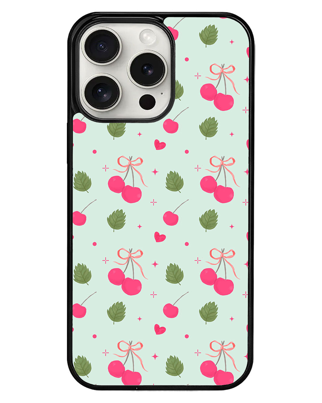 iPhone Avant-Gloss Grip Case - Coquette Cherry