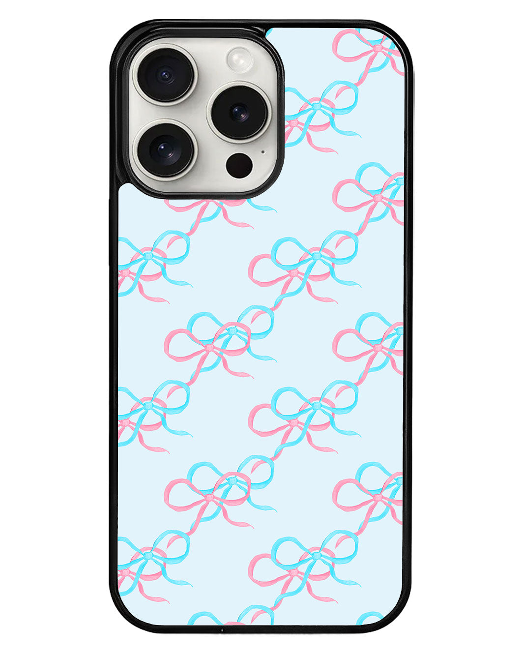 iPhone Avant-Gloss Grip Case - Coquette Overlap Bow