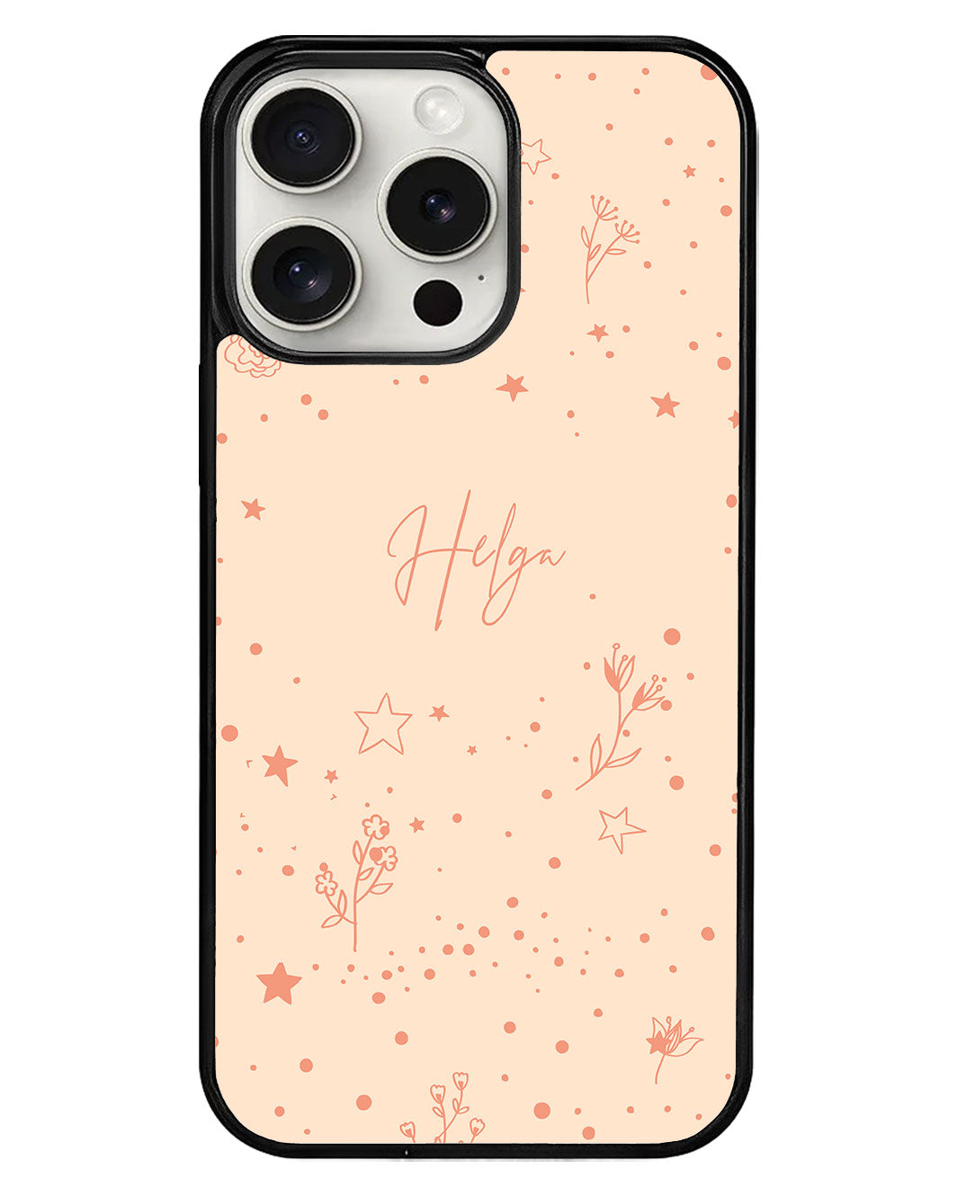 iPhone Avant-Gloss Grip Case - Coral Constellation