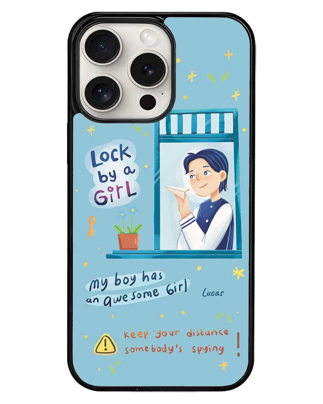 iPhone Avant-Gloss Grip Case - Crush Boy (Couple Case)