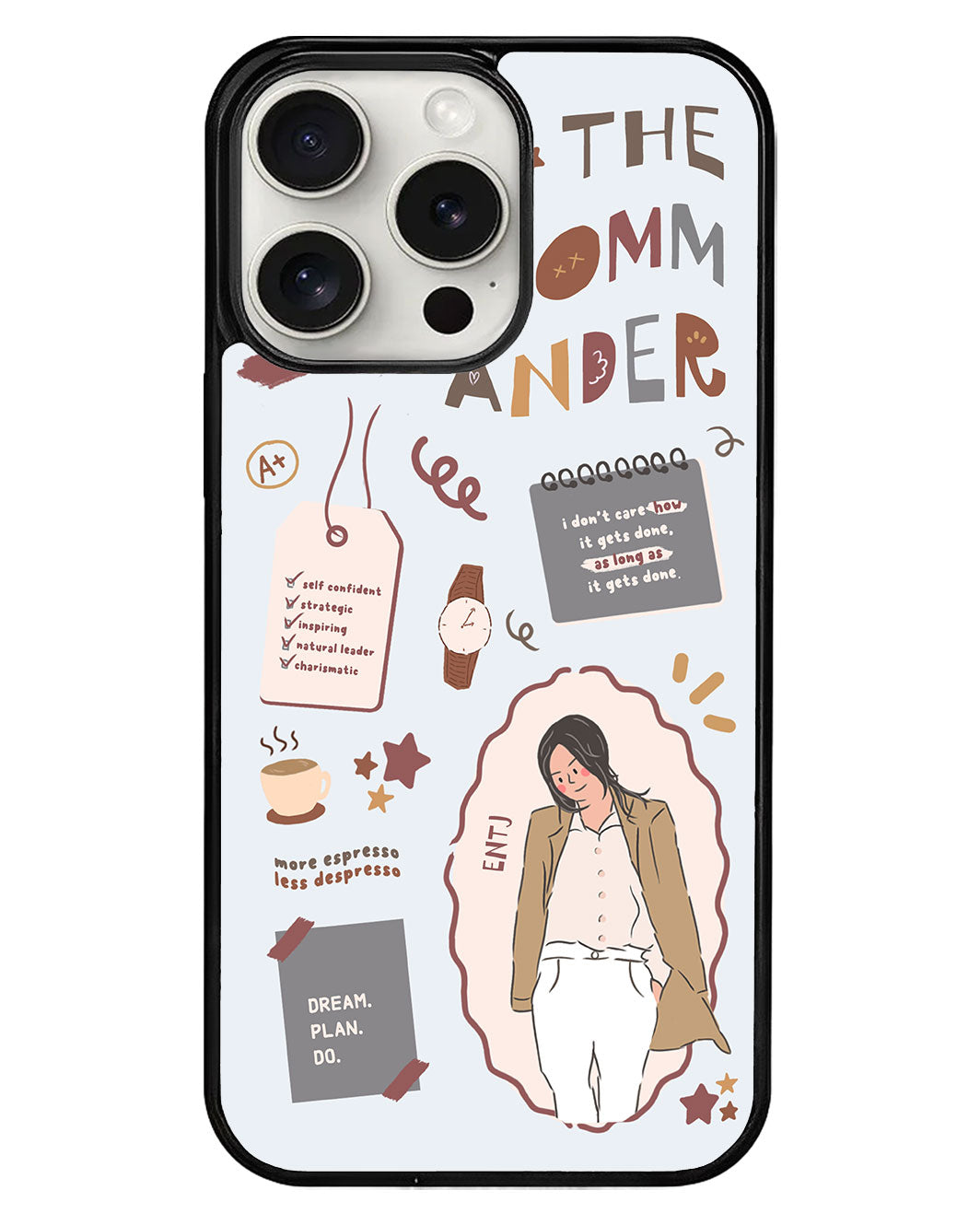 iPhone Avant-Gloss Grip Case - ENTJ