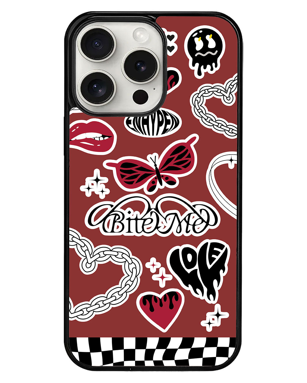 iPhone Avant-Gloss Grip Case - Enhypen Bite Me