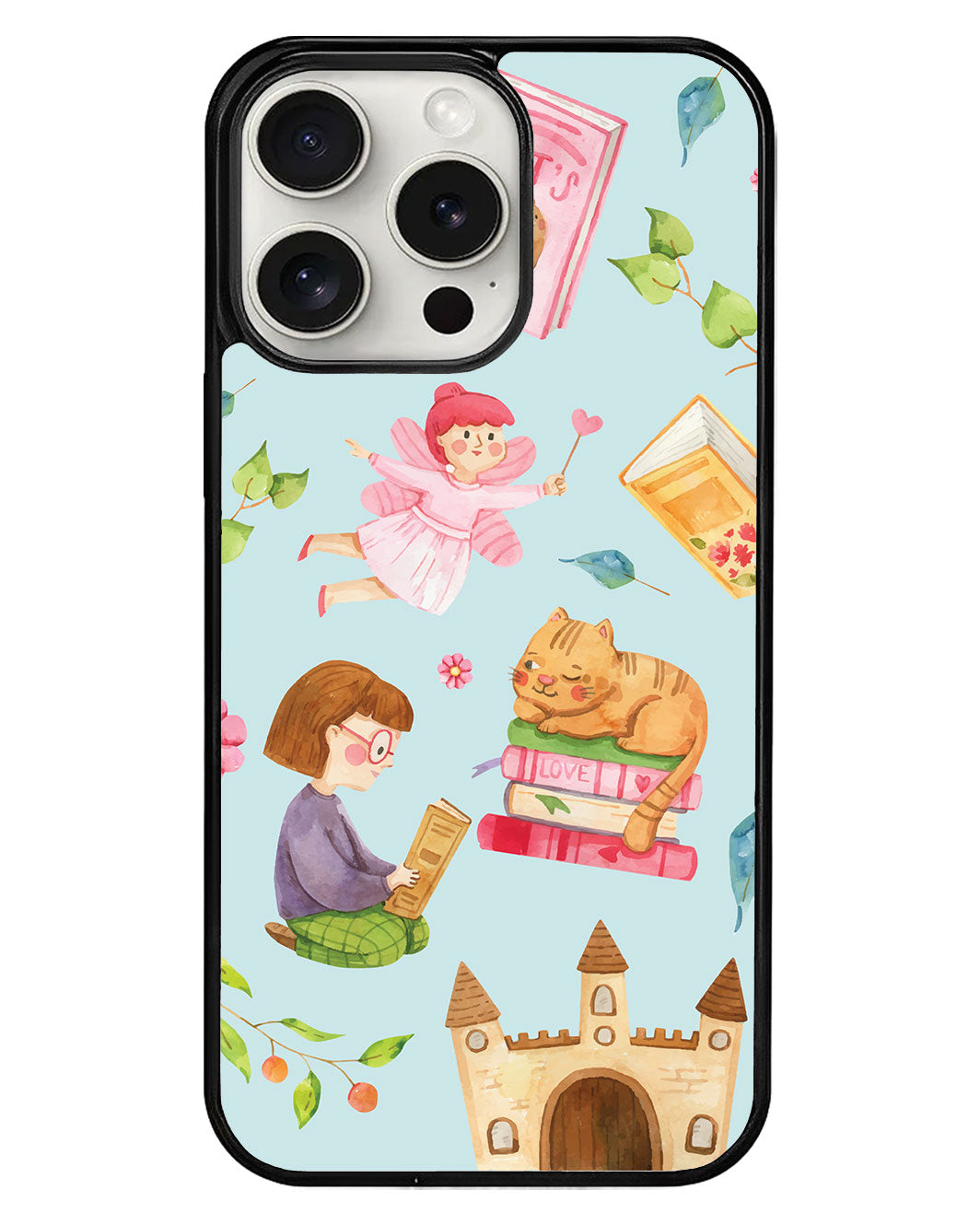 iPhone Avant-Gloss Grip Case - Fairy Cat