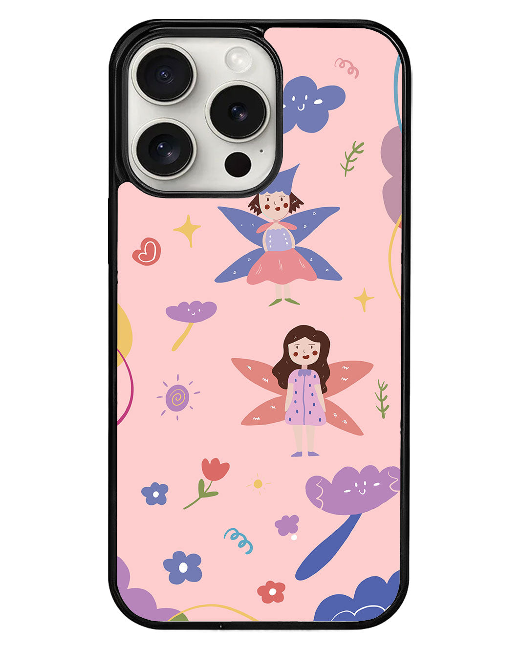 iPhone Avant-Gloss Grip Case - Fairy Pattern
