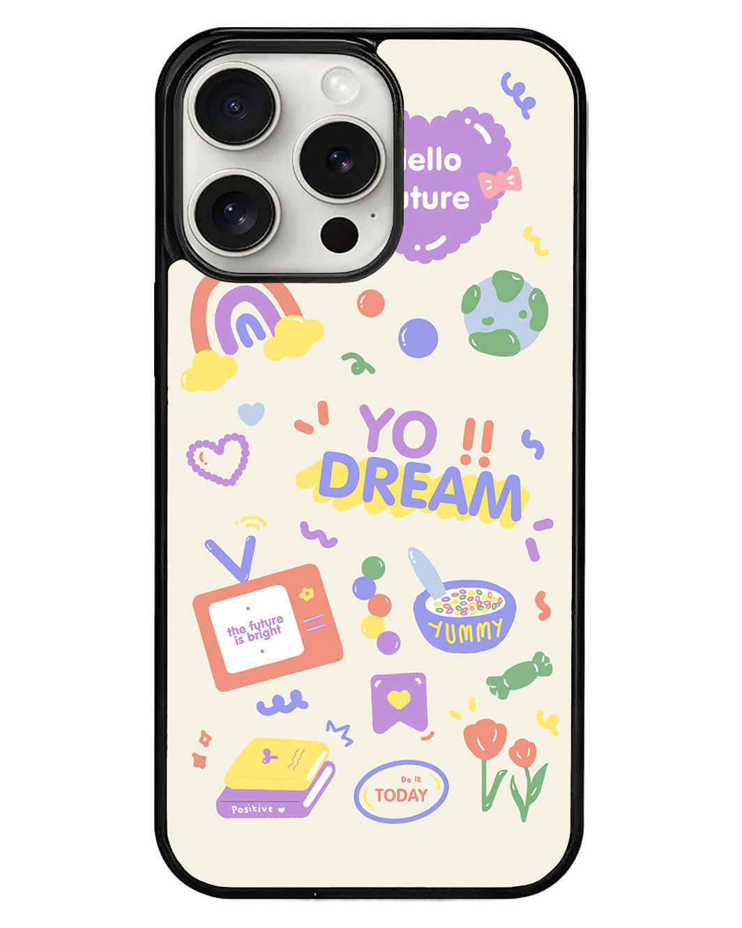 iPhone Avant-Gloss Grip Case - Hello Future