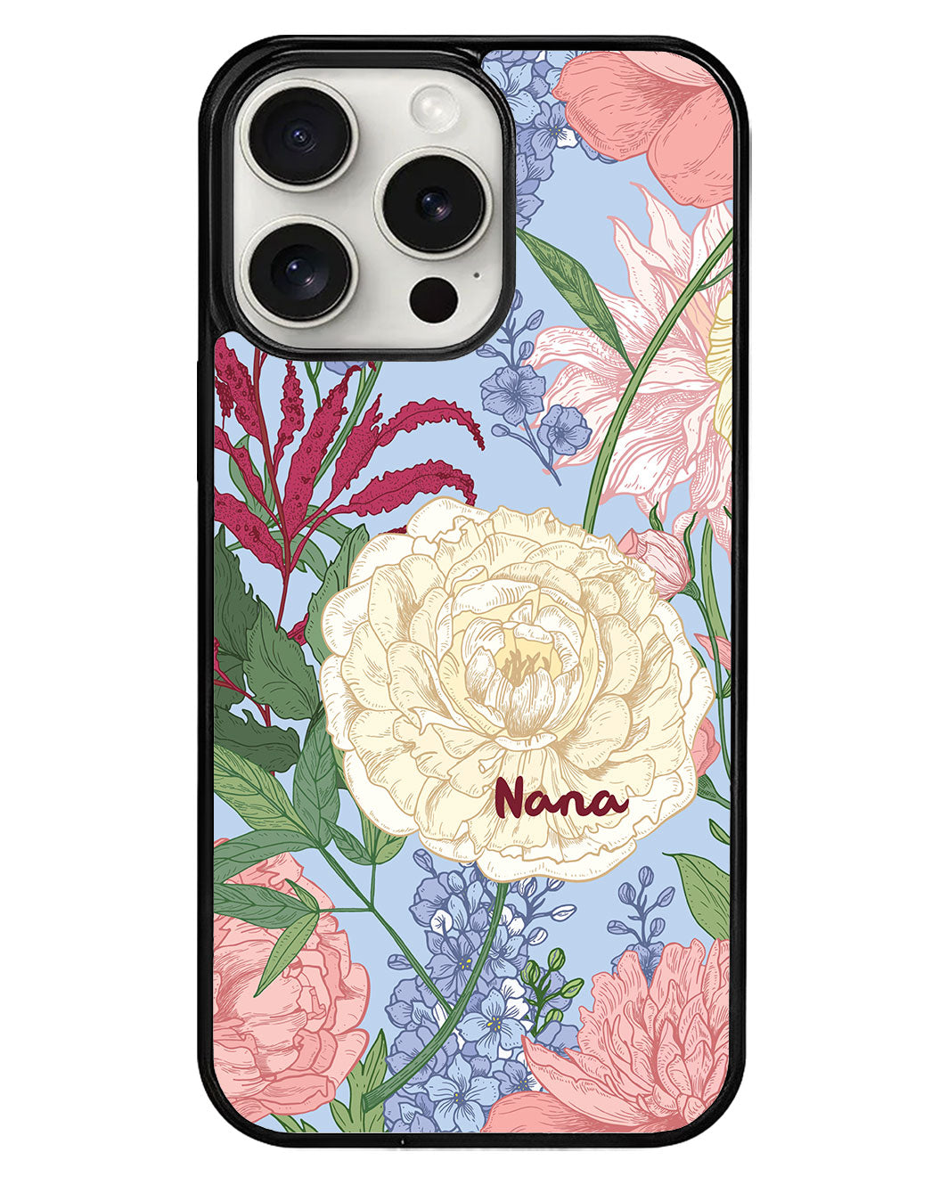 iPhone Avant-Gloss Grip Case - July Delphinium