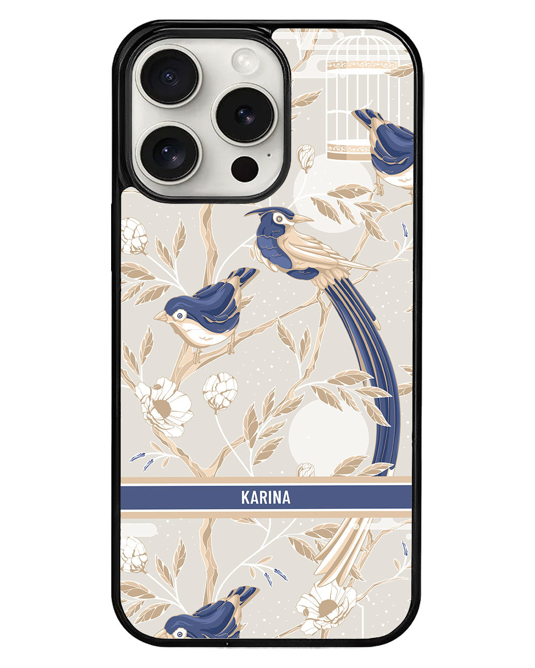 iPhone Avant-Gloss Grip Case - Lovebird 1.0