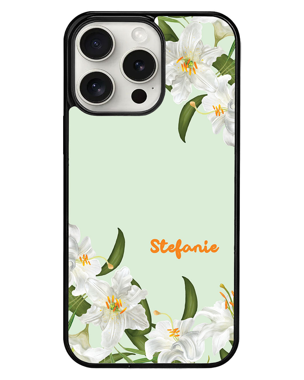 iPhone Avant-Gloss Grip Case - May Lily of the Valley
