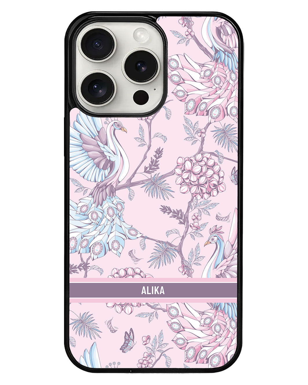 iPhone Avant-Gloss Grip Case - Peacock 2.0 Pink