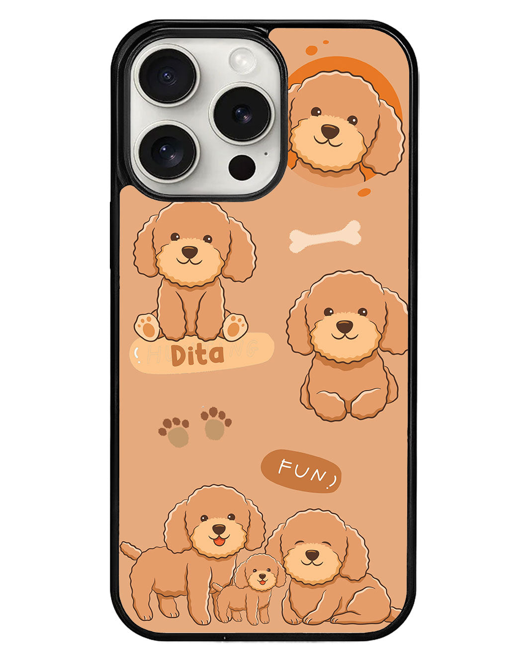 iPhone Avant-Gloss Grip Case - Poodle Squad 4.0