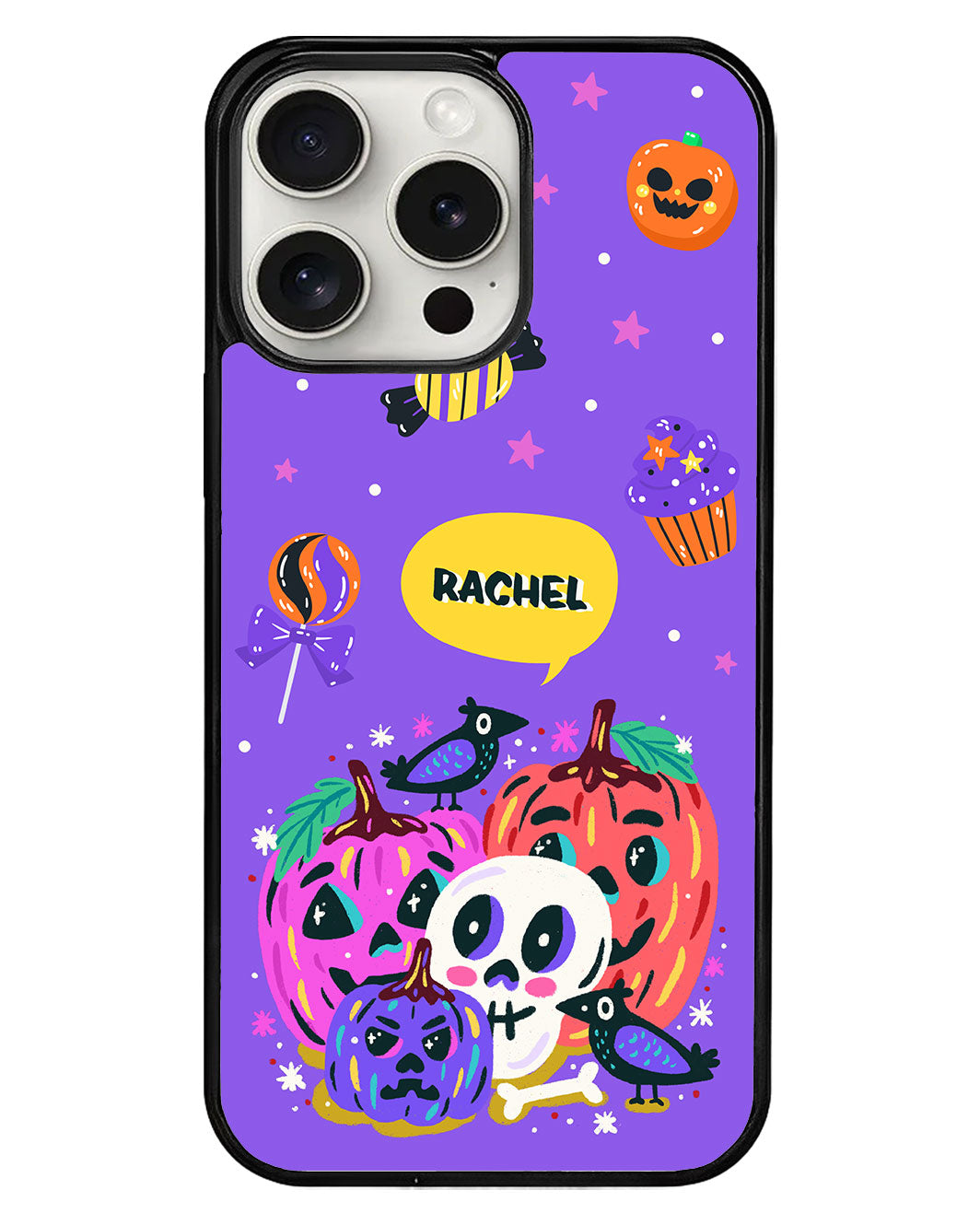 iPhone Avant-Gloss Grip Case - Pumpkin Monster