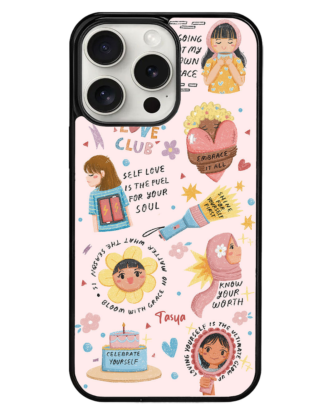 iPhone Avant-Gloss Grip Case - Self Love Club