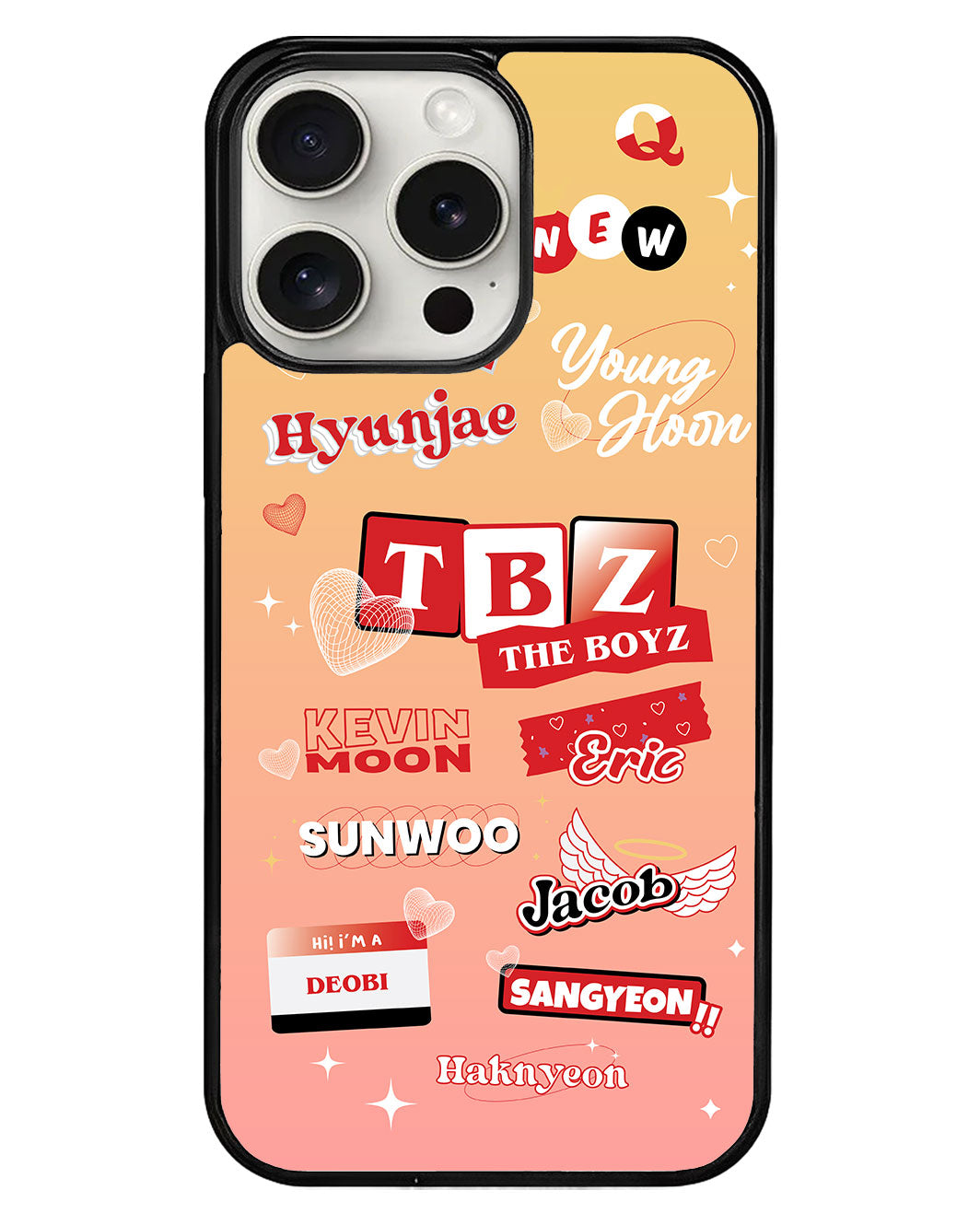 iPhone Avant-Gloss Grip Case - The Boyz Members