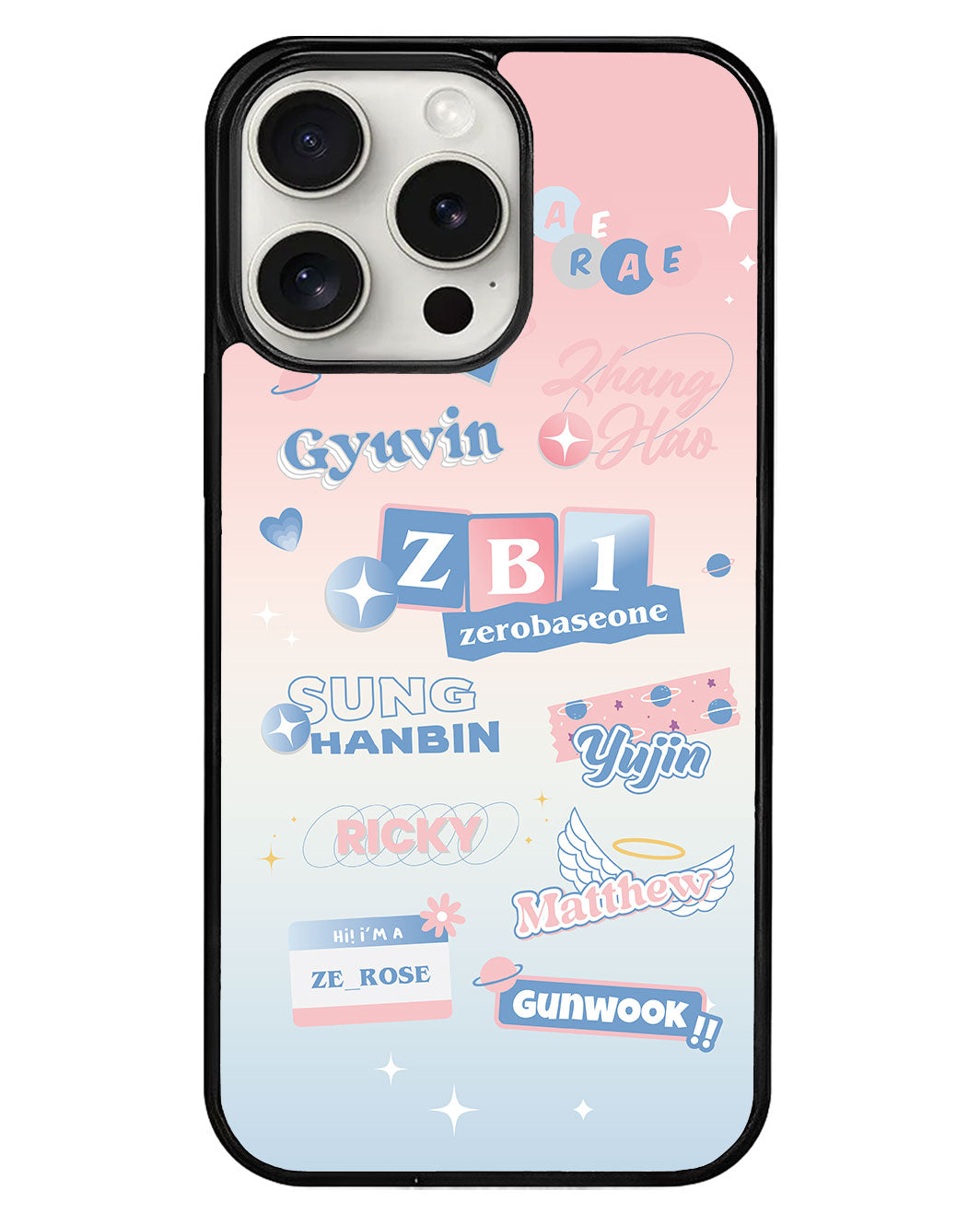 iPhone Avant-Gloss Grip Case - Zerobaseone Members