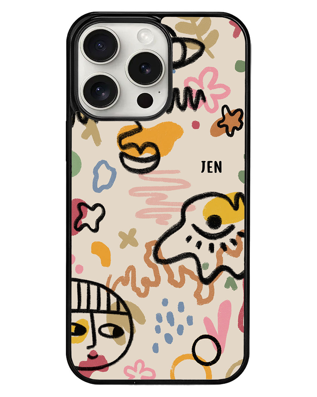 iPhone Avant-Gloss Grip Case - Abstract 3.0