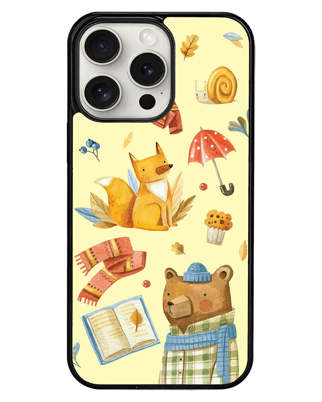 iPhone Avant-Gloss Grip Case - Bear & Fox