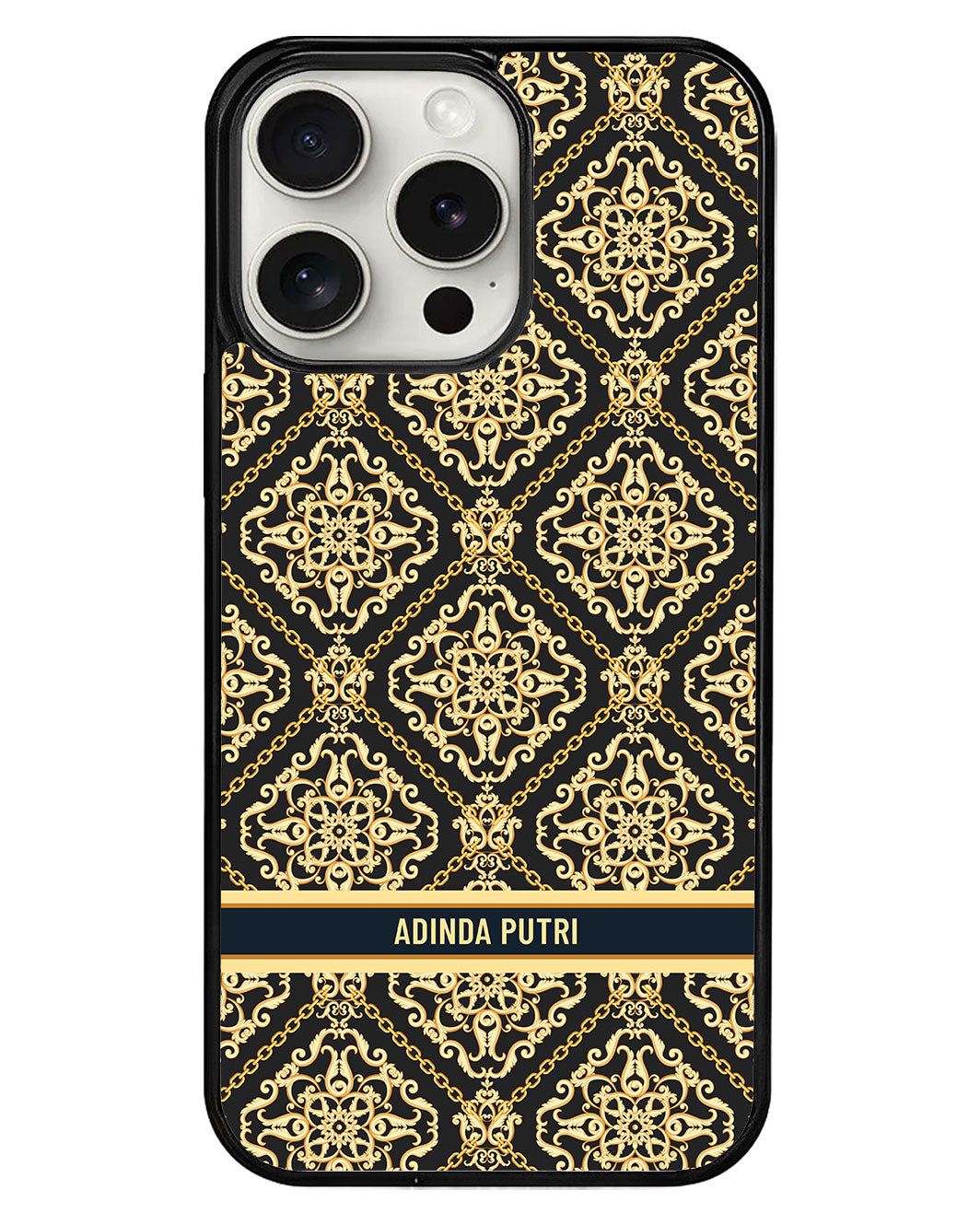 iPhone Avant-Gloss Grip Case - Bijoux Noir