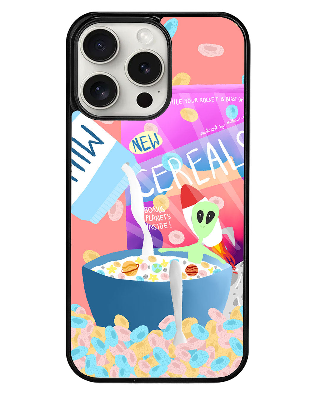 iPhone Avant-Gloss Grip Case - Cerealiens