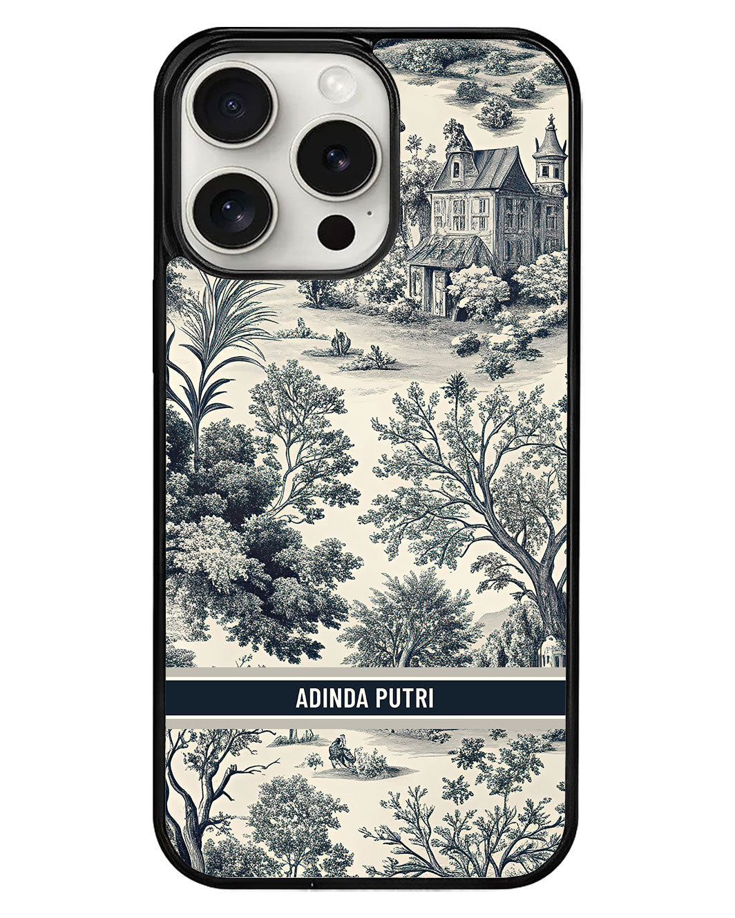 iPhone Avant-Gloss Grip Case - Toile du Juoy chateau