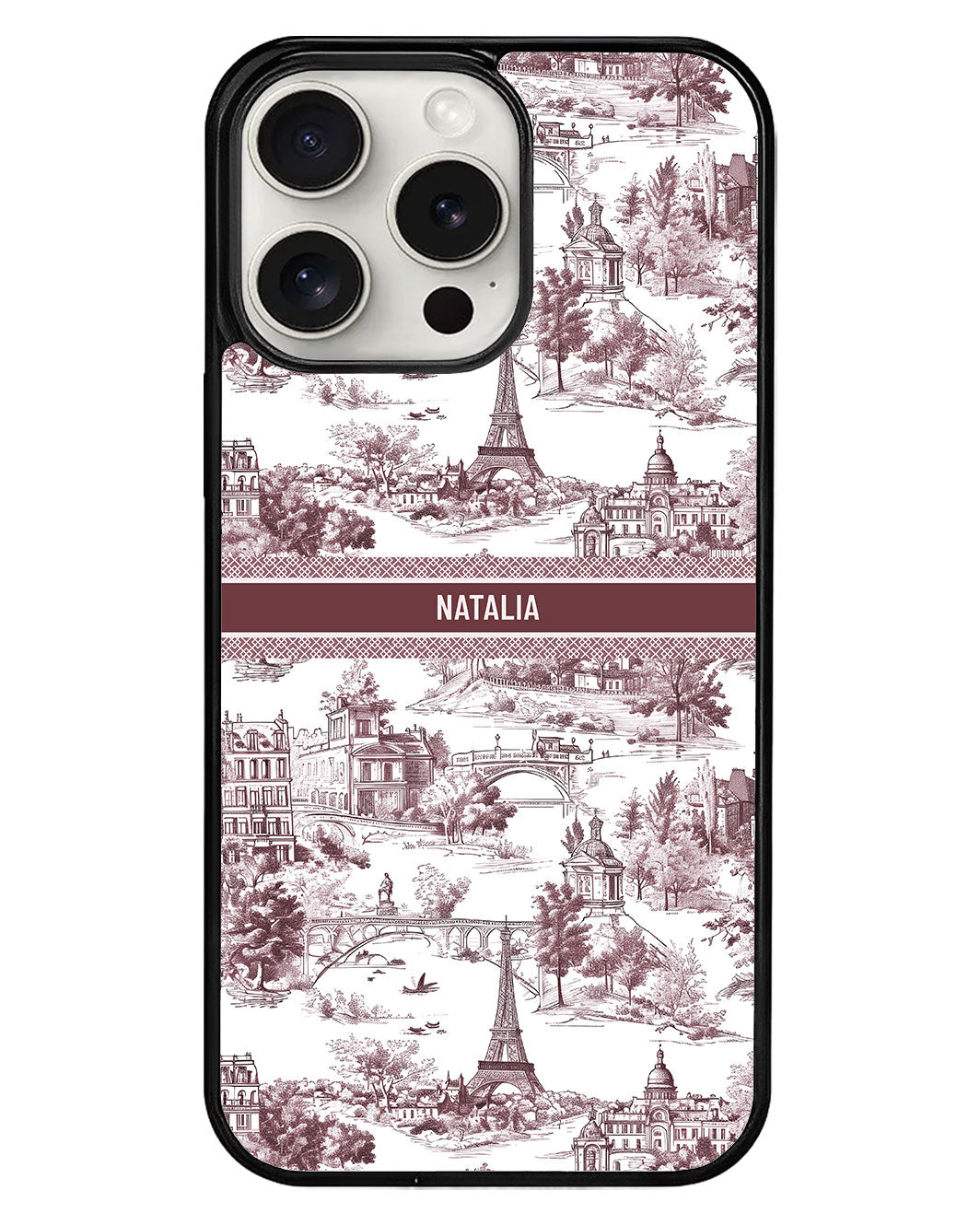 iPhone Avant-Gloss Grip Case - Toile du Juoy City