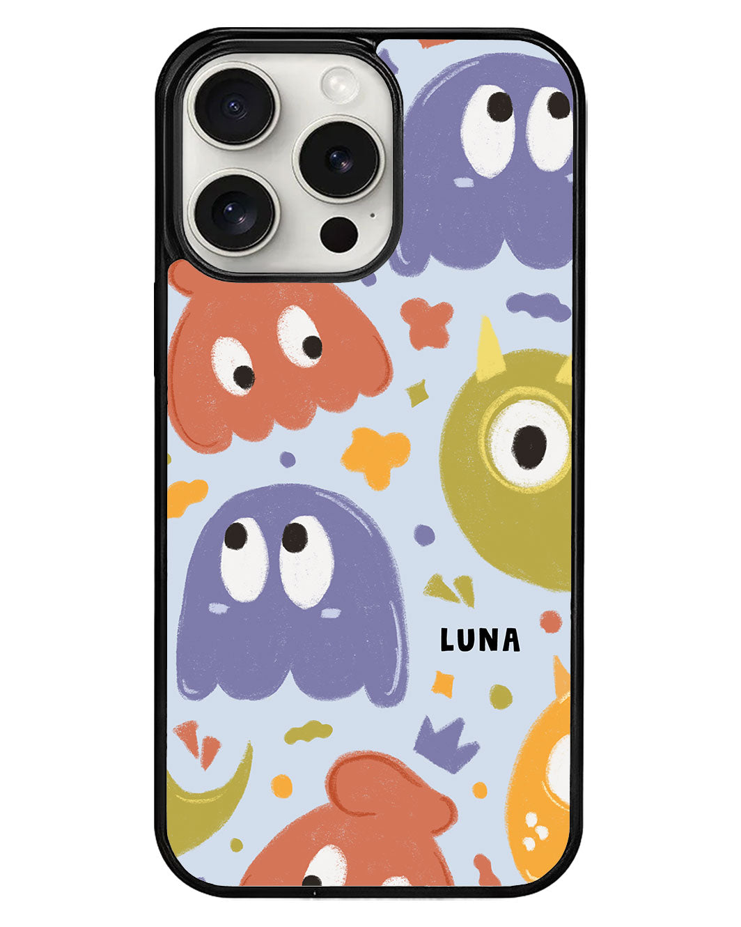 iPhone Avant-Gloss Grip Case - Cute Monster 1.0