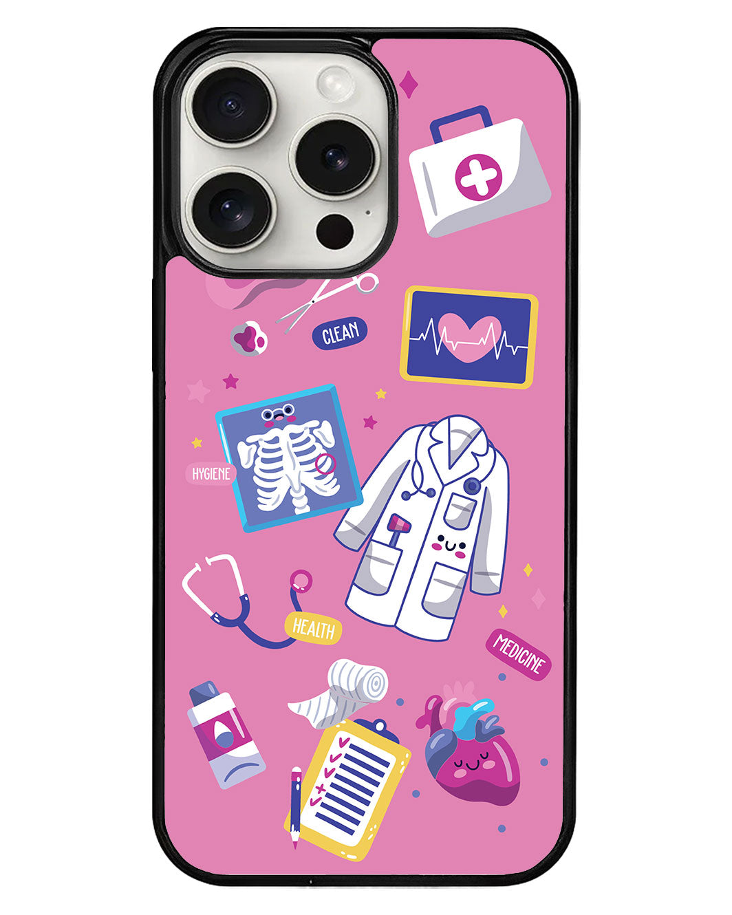 iPhone Avant-Gloss Grip Case - Doctor