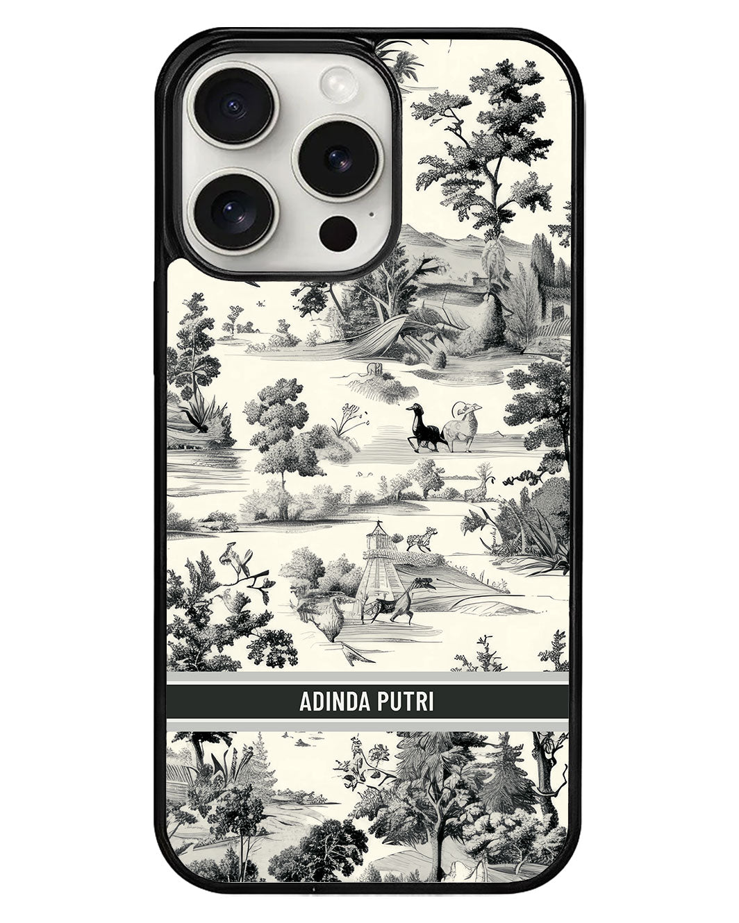 iPhone Avant-Gloss Grip Case - Toile du Juoy Faune