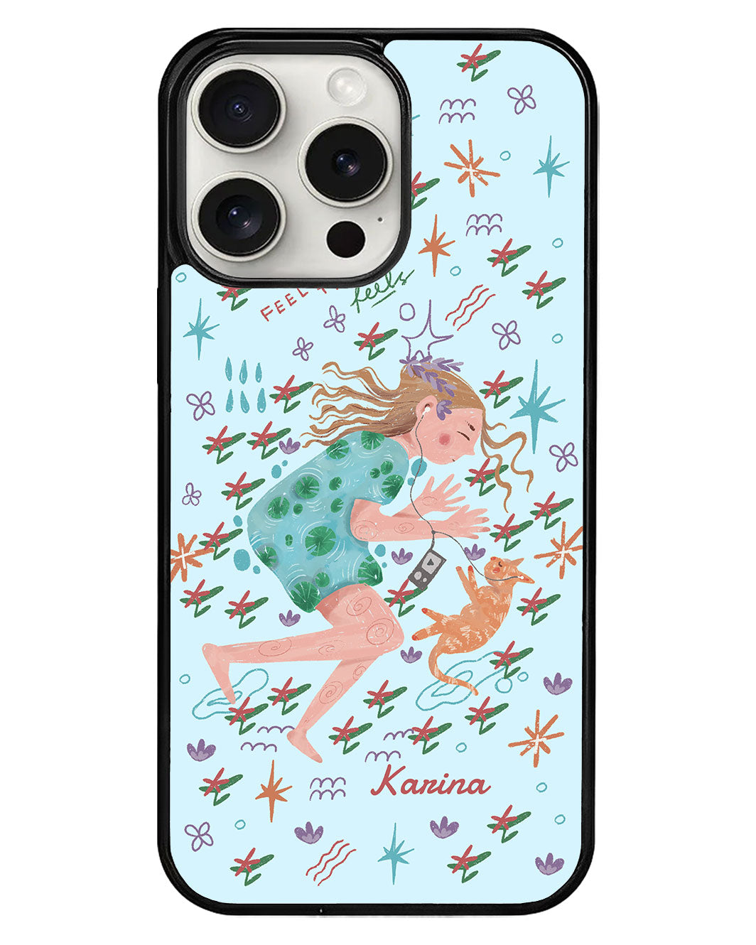 iPhone Avant-Gloss Grip Case - Feel the Feels