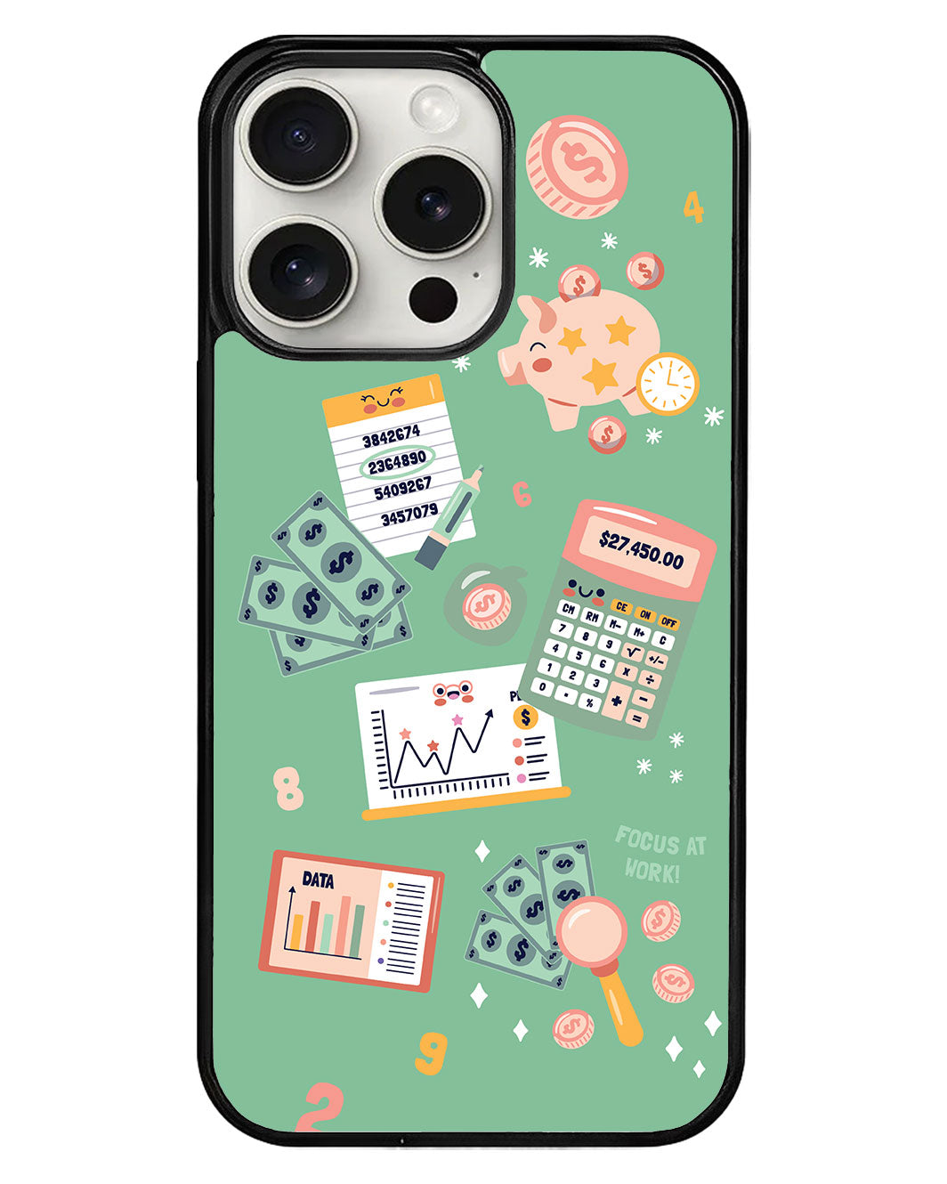 iPhone Avant-Gloss Grip Case - Finance