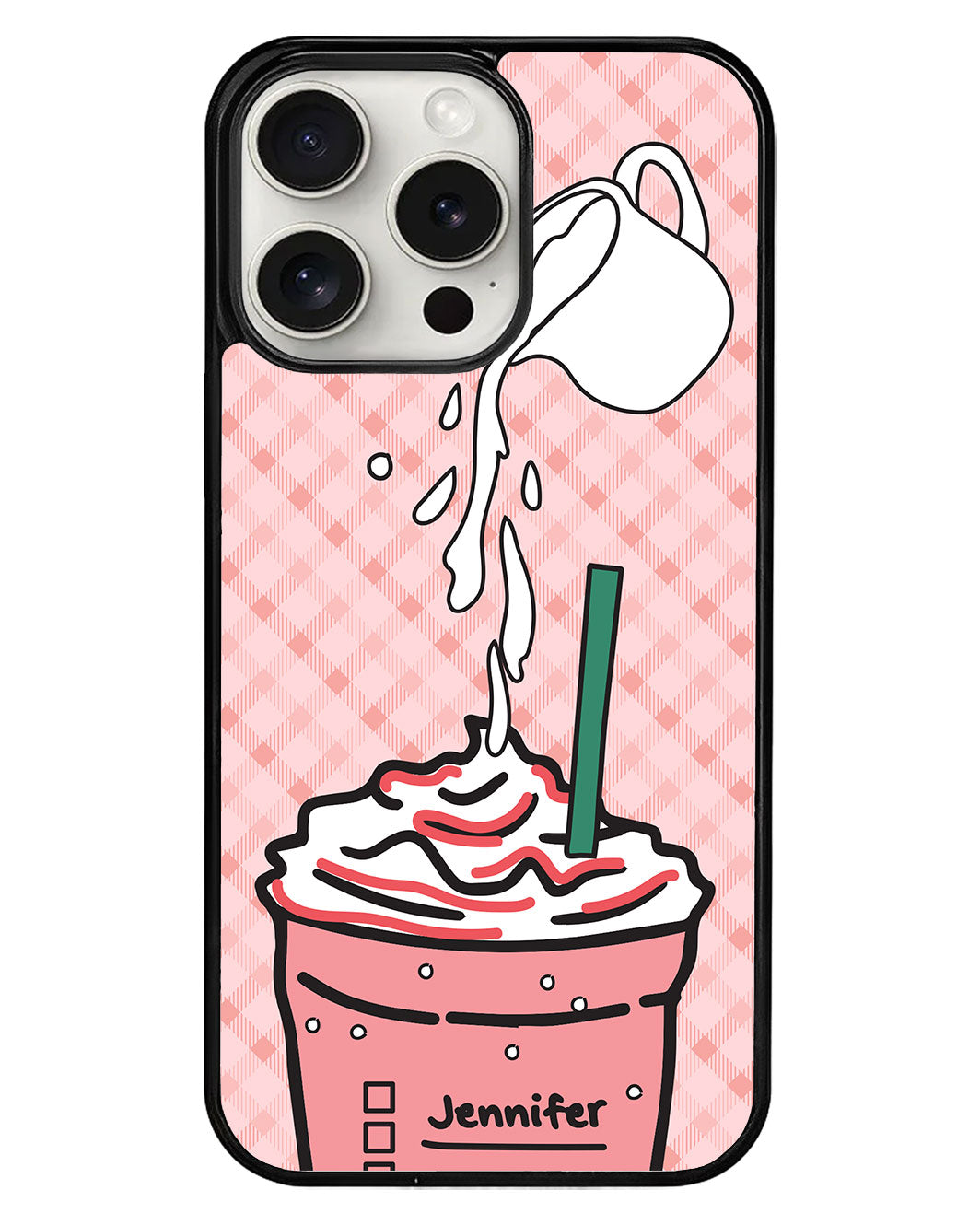 iPhone Avant-Gloss Grip Case - Raspberry Frappe