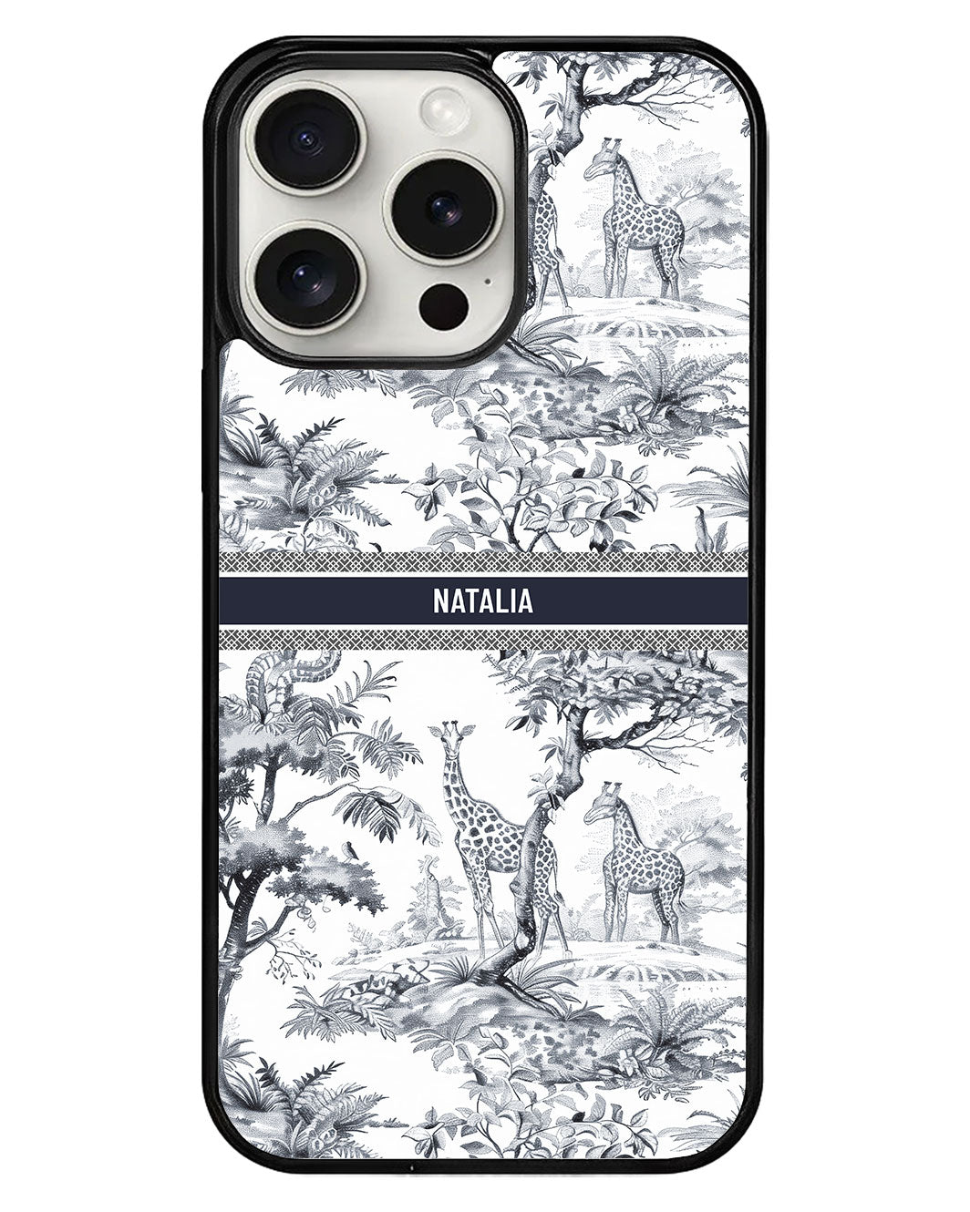 iPhone Avant-Gloss Grip Case - Toile du Juoy Giraffe