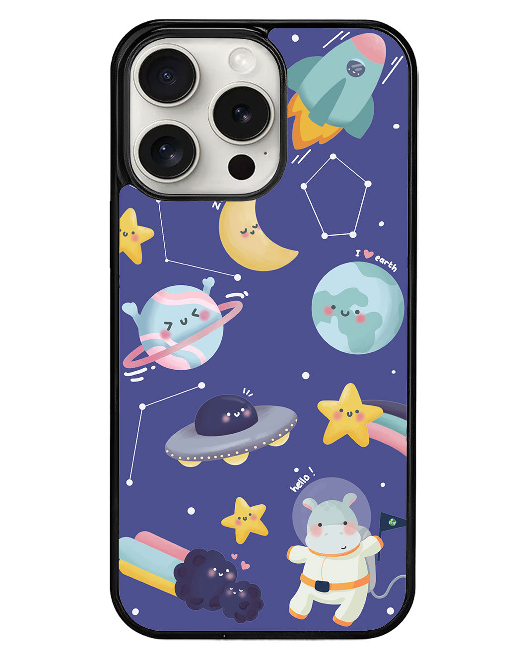 iPhone Avant-Gloss Grip Case - Galaxy (Artevefacts)