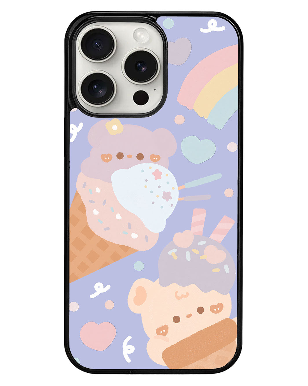 iPhone Avant-Gloss Grip Case - Ice Cream for Teddy