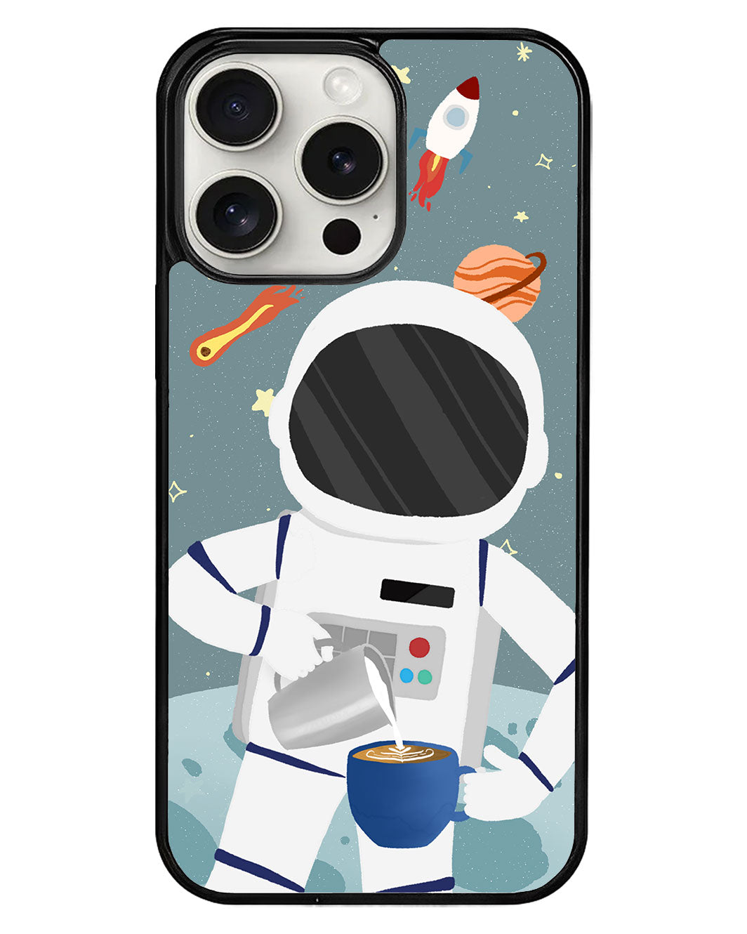 iPhone Avant-Gloss Grip Case - Baristronaut