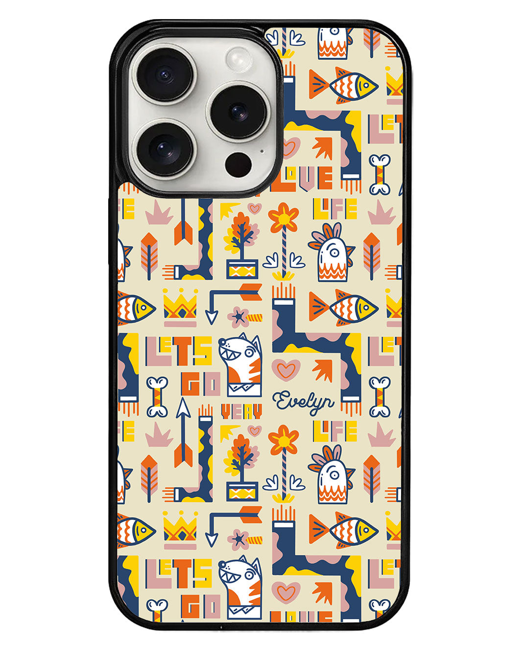 iPhone Avant-Gloss Grip Case - Life in Colour